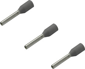 Rittal 4050.731 Końcówka rurkowa 0.75 mm² z częściową izolacją szary 500 szt.
