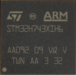 STM32H743XIH6 Cortex-M7 microcontroller, 2048/KB, TFGA240+25