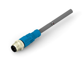 Zespół Kablowy ze złączem Złącze M12 długość 1.5m Rodzaj A Męskie Złącze B Złącze M12