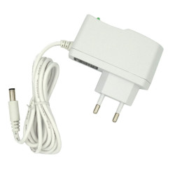 Zasilacz ZI 12V/1A Wtyk 2,1/5,5 Impulsowy, wtyczkowy biały