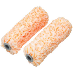 Draper 20799 Medium Pile Microfibre Roller Sleeves, 4&quot;/100mm (Pack of 2)