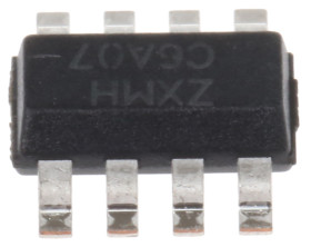 MOSFET N/P-kanałowy-kanałowy 1,8 A, 1,5 A SM 60 V SMD Pełny mostek 1,7 W 300 mΩ, 425 mΩ