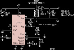 Isolated Flyback Switching Regulators