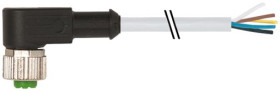 Przewód czujnik-siłownik ze złączem Złącze M12 liczba rdzeni 5 długość 3m Rodzaj A Żeńskie