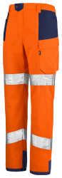 PANTALON RETINA OR FLUO / BLEU MARINE