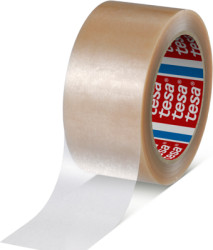 Packaging tape, 50 x 0.065 mm, PVC film, transparent, 660 m, 04124-00031-00
