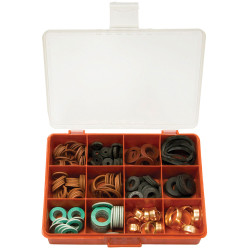 Arctic Hayes FRWKIT Plumber&#x27;s Essential Washer Kit, 210 Piece
