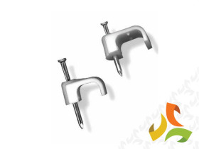 Uchwyt kablowy FLOP FP 10/6 do przewodów płaskich 10x6mm 100szt. TOUFP1001 RADPOL