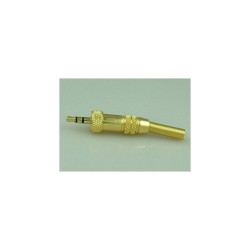 Wtyk JACK 3,5mm stereo GOLD skrę skręcany JW430