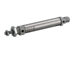 Cylinder okrągły skok: 10mm EMERSON ? AVENTICS Ø 25mm dwustronnego działania Action Amortyzacja pneumatyczna 0822334501
