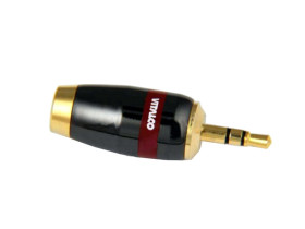 Wtyk jack 3,5mm stereo złoty platerowany Vitalco