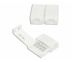 Złącze taśmy LED RGB 10mm dwustronne zatrzaskowe