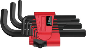 Pin wrench kit, 1.5 mm, 2 mm, 2.5 mm, 3 mm, 4 mm, 5 mm, 6 mm, 8 mm, 10 mm, hexagon, 05021737001