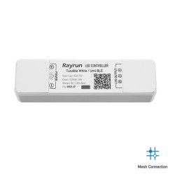 2-kanałowy sterownik Bluetooth (Umi Smart) LED CCT 5-24VDC 2x5A