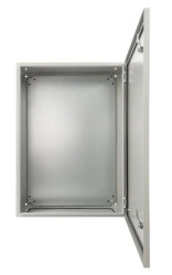 Hermetyczna obudowa metalowa AWOH507020 IP66 z płytą montażową