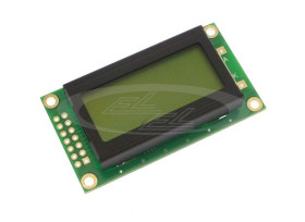 wyświetlacz LCD WC0802CSFYLYNC06 2x8zn