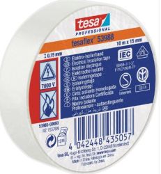 Taśma izolacyjna 15mmx10m biała TESA