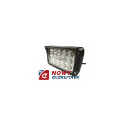 Lampa LED halogen 15x3W 9-60V IP68 reflektor led car