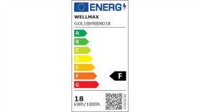 Lampa Led Bulkhead Okrągły Czarny 18W 92Lm/W 1650Lm Ip54 Neutralna 4000K...