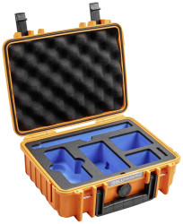 Walizka transportowa B & W International PP.41.O.InstaX4, 4.1 l, (S x W x G) 270 x 215 x 105 mm, pomarańczowy