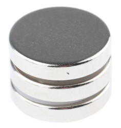 Magnes neodymowy, typ: Dysk, siła pociągowa: 2.5kg, mocowanie: Brak, dł.: 3mm, gr.: 3mm