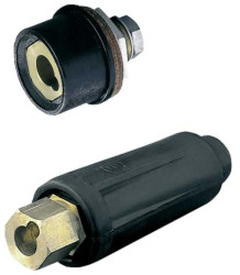 Gniazdo wtyczkowe spawalnicze przenośne 315A /na przewód 50,70 i 95mm2/ 2499-300