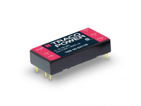 Przetwornica DC-DC, 40W, Uwe 18 36 V DC, Uwy 24V dc, Iwy 1.6A Nie, TRACOPOWER Nie