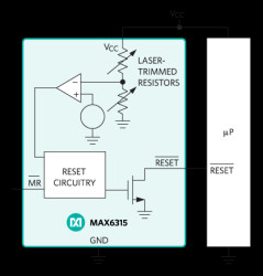 Open-Drain SOT µP Reset Circuit