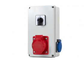 Rozdzielnica budowlana RB gniazda 32A/5 1x230V 0-1 IP44 BICO F3.0369 F-ELEKTRO