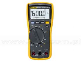 Multimetr FLUKE 117 - Multimetr cyfrowy True RMS, bargraf, automatyczna zmiana zakresów, detektor napięcia