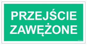 ZNAK - AC037 Uwaga schody 100 x 50 cm KS - Folia podłogowa foto.