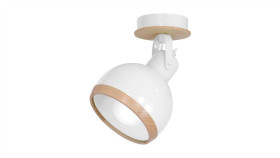 Kinkiet Oval White 1Xe27 Mlp8650