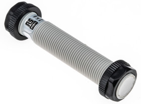 Czujnik zbliżeniowy M12 Pojemnościowy 2 mm RS PRO Wpuszczany 10→ 30 V DC długość 65mm Gwintowany