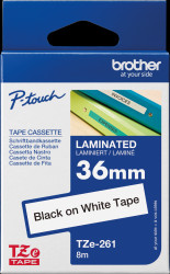TZE-261 Brother tape cartridge / 36 mm / 8 m
