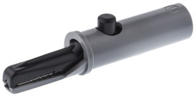 Zacisk krokodylkowy izolowany, 6mm, 6A, Hirschmann Test & Measurement