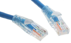 Kabel kat. 5e U/UTP Niebieski 1m