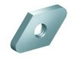 Płaska nakrętka M8 do podpór stojących NSYFNM8 /50szt./