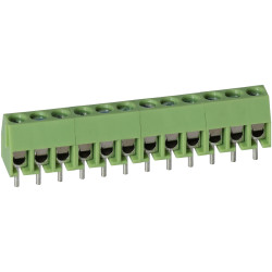 TruConnect 212233 3.5mm 12 Way Low Profile Wire Protector Terminal Block