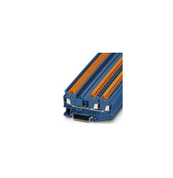 Przelotowa złączka szynowa - QTC 1,5-TWIN BU - 3205051