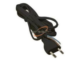 KABEL ZASILAJĄCY 2X07.5 CZARN.1.5m