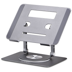 StarTech.com ATFR-LAPTOP-RISER Rotating Laptop Stand, 360 Swivel, Ergonomic Des