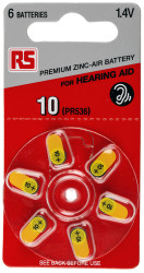 Baterie pastylkowe PR70 100mAh 1.4V cynkowo-powietrzna