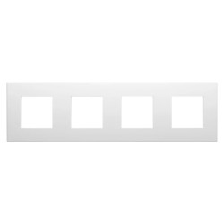 Ramka 4-krotna, biała, Dahlia GW35904AW