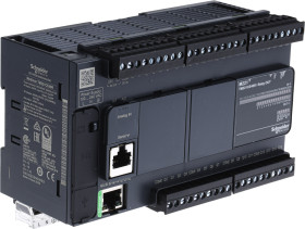 Sterownik logiczny Schneider Electric Modicon M221 24 16 USB Dyskretny Przekaźnik 256 KB RS232, RS485, USB Ethernet