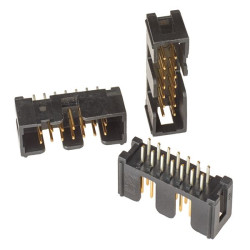 Wtyk PCB 14-pinowe raster: 2.54mm 2-rzędowe 3M Przewlekany