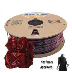 Translucent Blood Red PLA Filament for 3D Printing