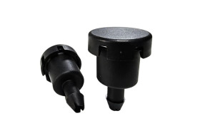 Pressure Relief Vent, Fit-In Plastic, >