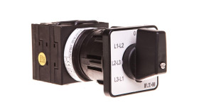 Przełącznik Woltomierza L1-L2/L1-L3/L2-L3-0-0-L1/0-L2/0-L3 3P 20A Do...