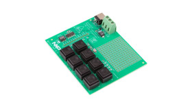 Evaluation board for LIN responder edge module with a few I/Os and LIN controllers integrated