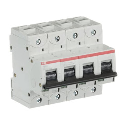 Wyłącznik nadprądowy MCB, Typ K, 4-biegunowy, 20A, 415V, ABB, S804C